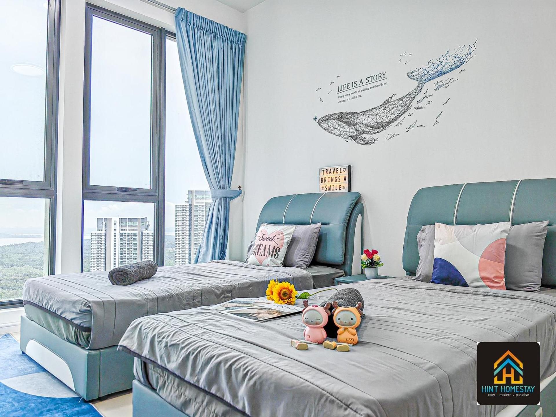 Three-Bedroom Apartment with View