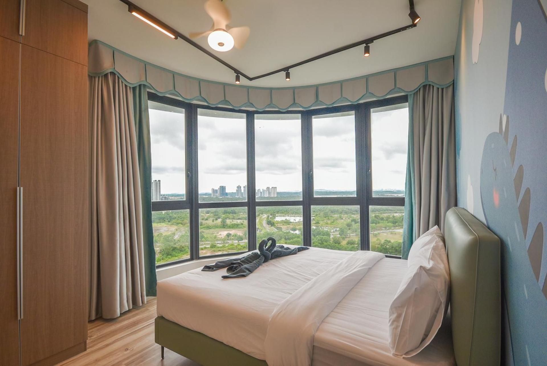 Two-Bedroom Apartment with Slide