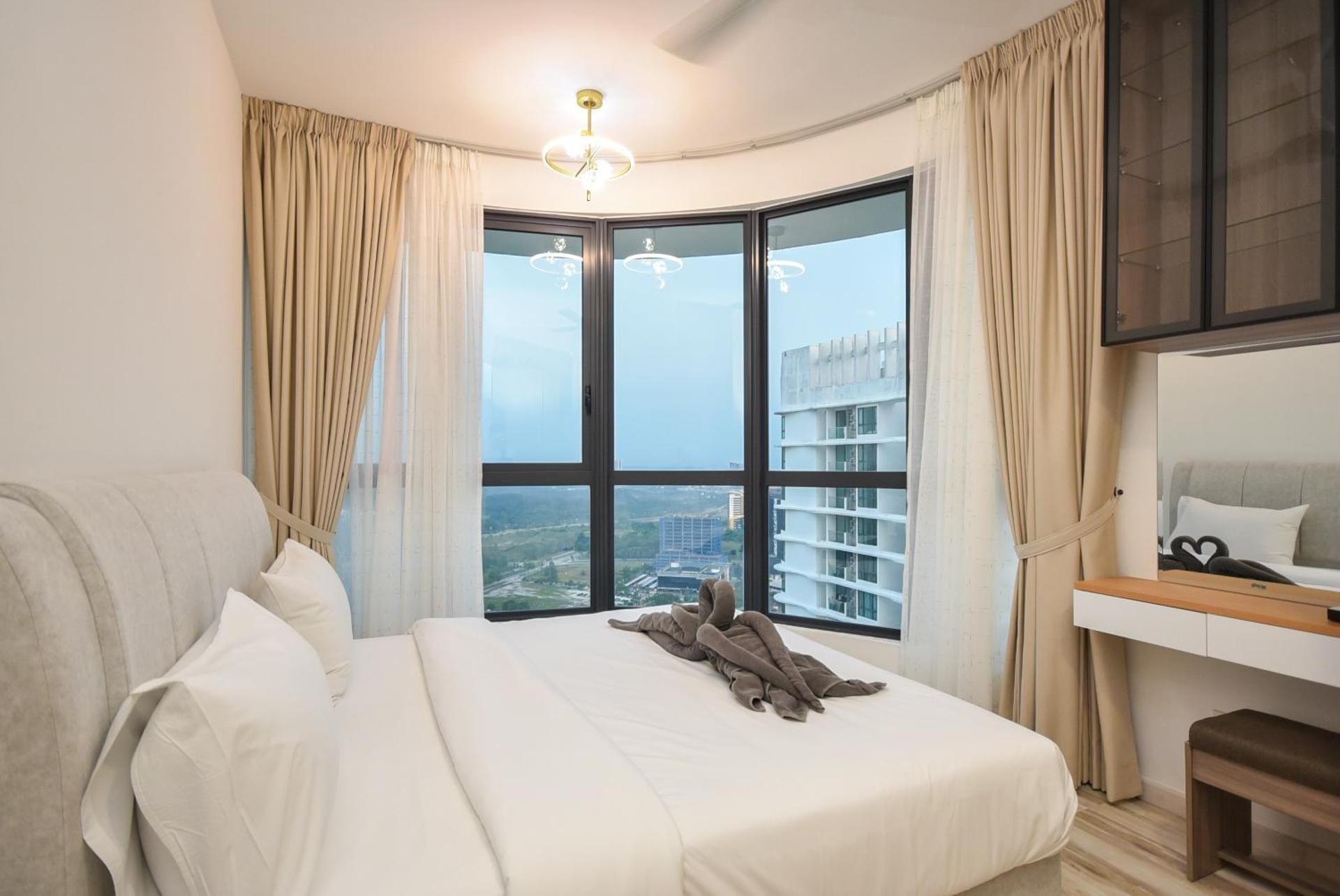 Three-Bedroom Apartment with Slide