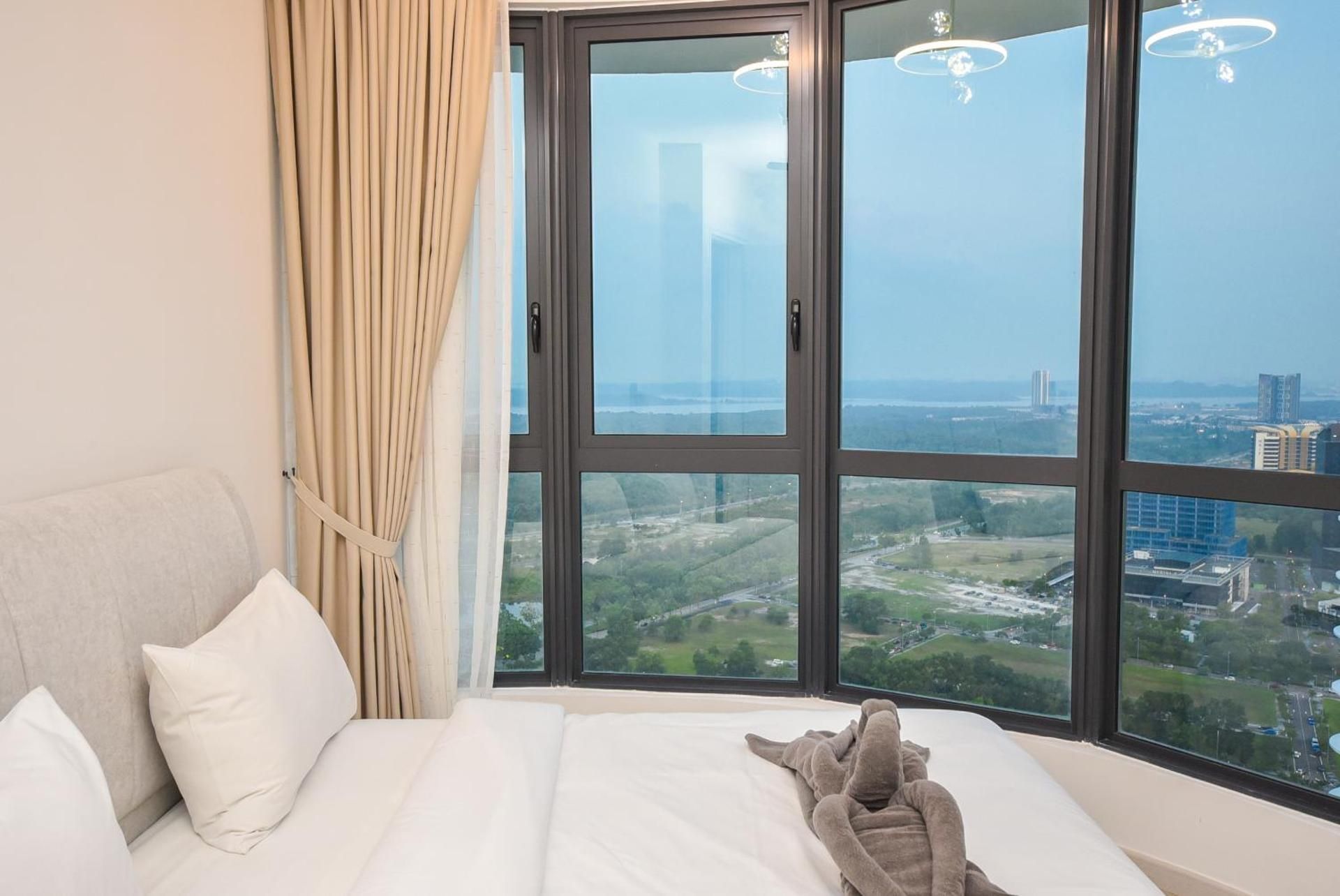 Three-Bedroom Apartment with Slide