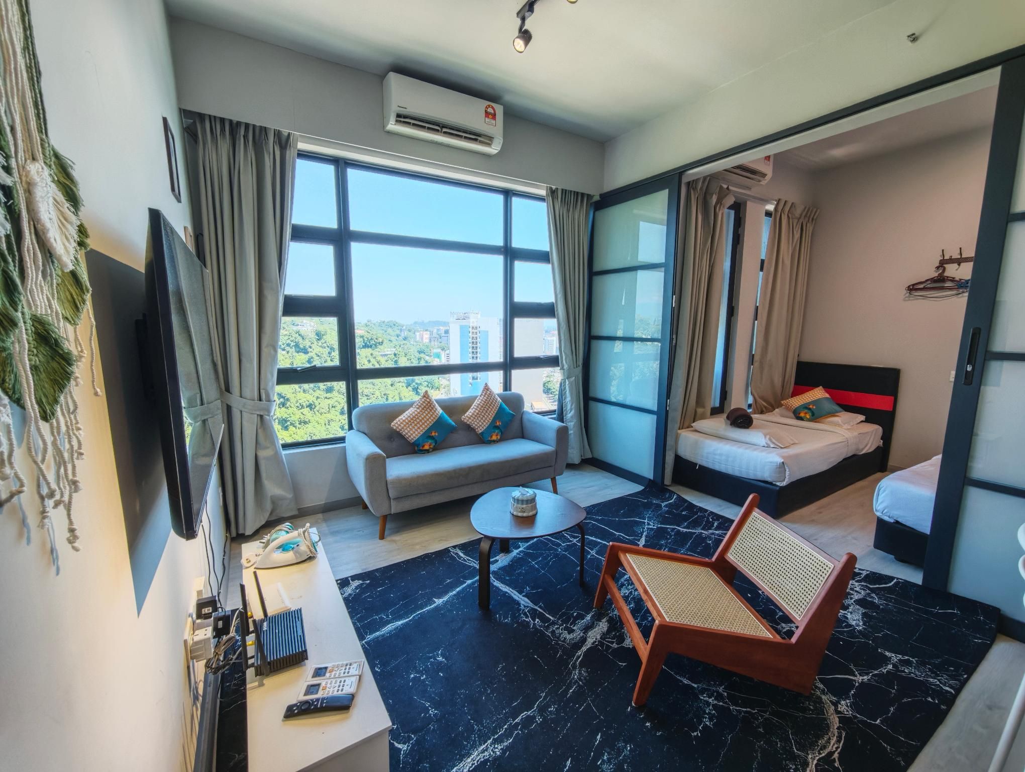 2-Bedroom Apartment with City View