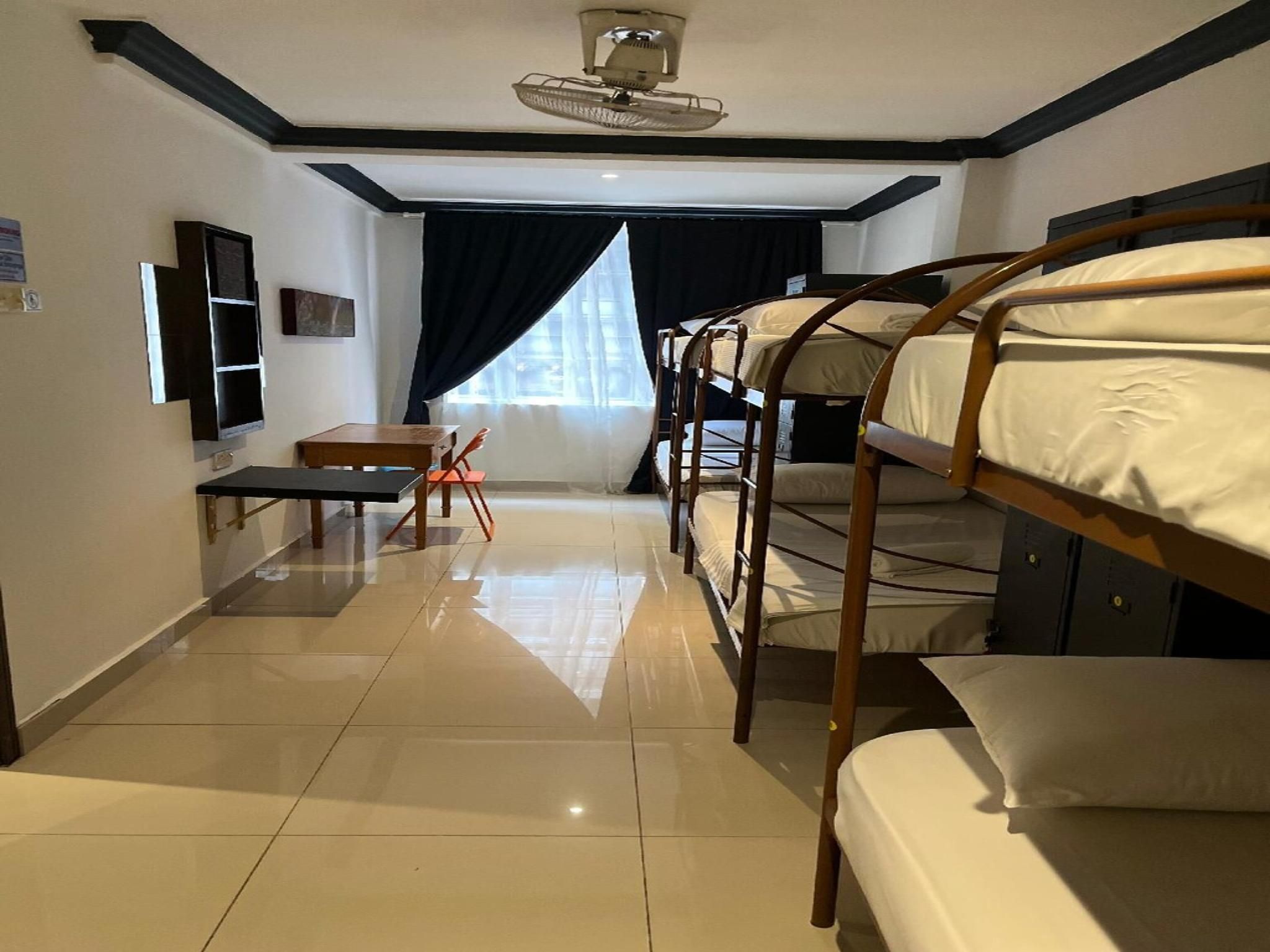 Bed in Female Dorm Room