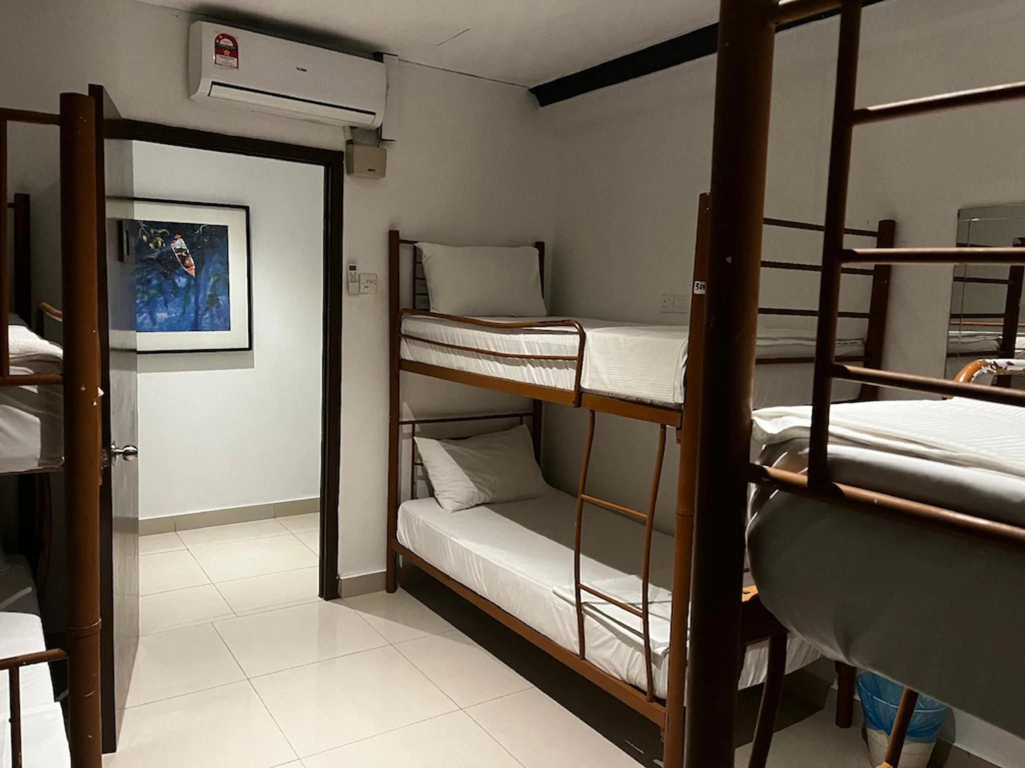 Bed in Male Dormitory Room