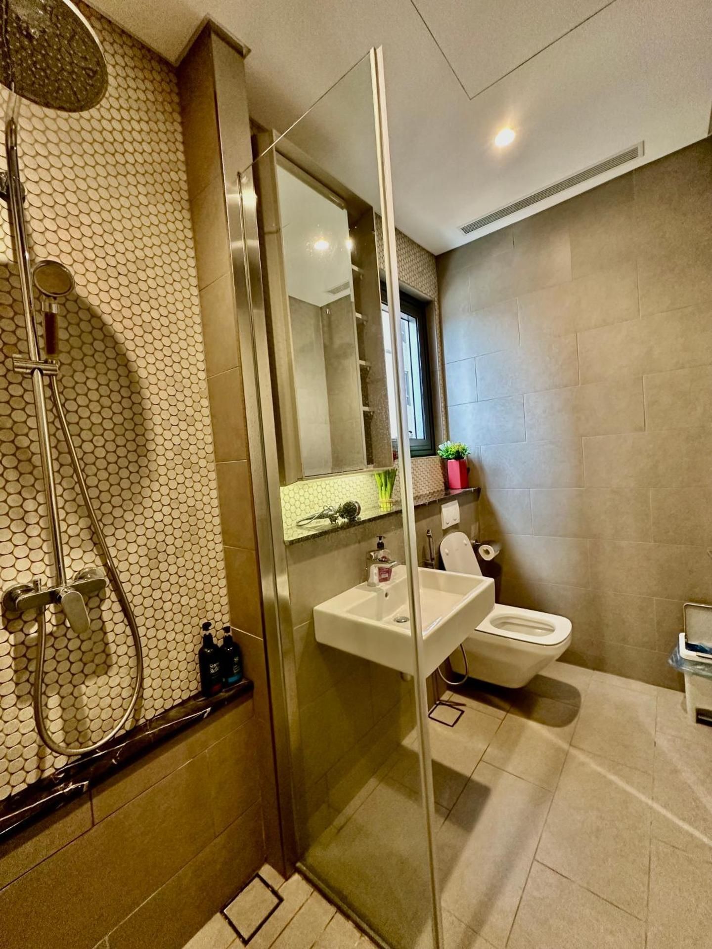 One-Bedroom Apartment with Balcony and City View
