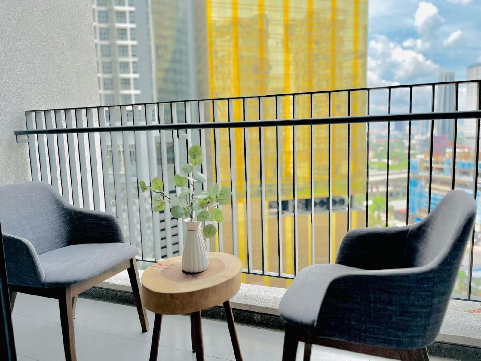 Two-Bedroom Apartment with Balcony