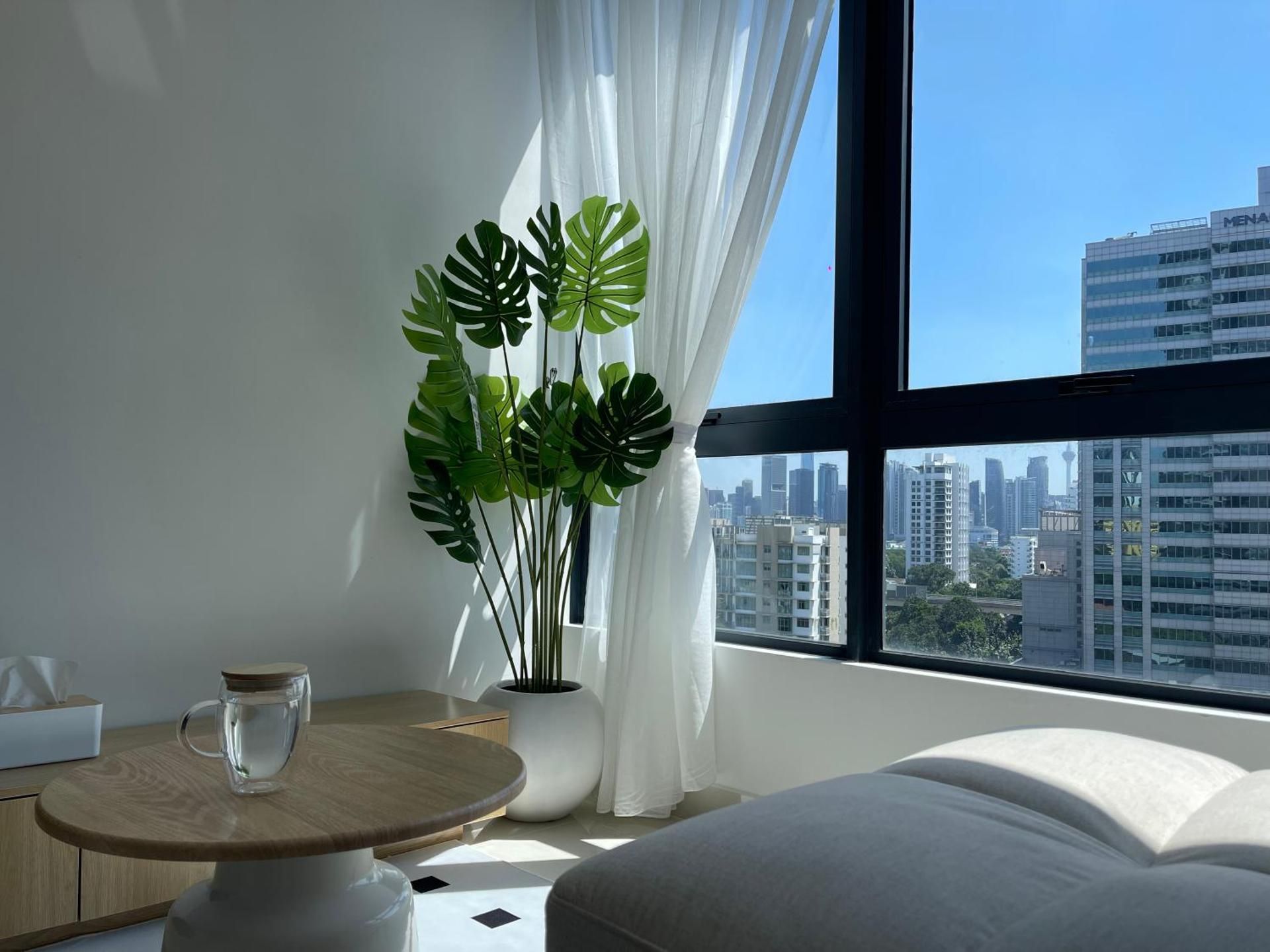 Two-Bedroom Apartment with City View