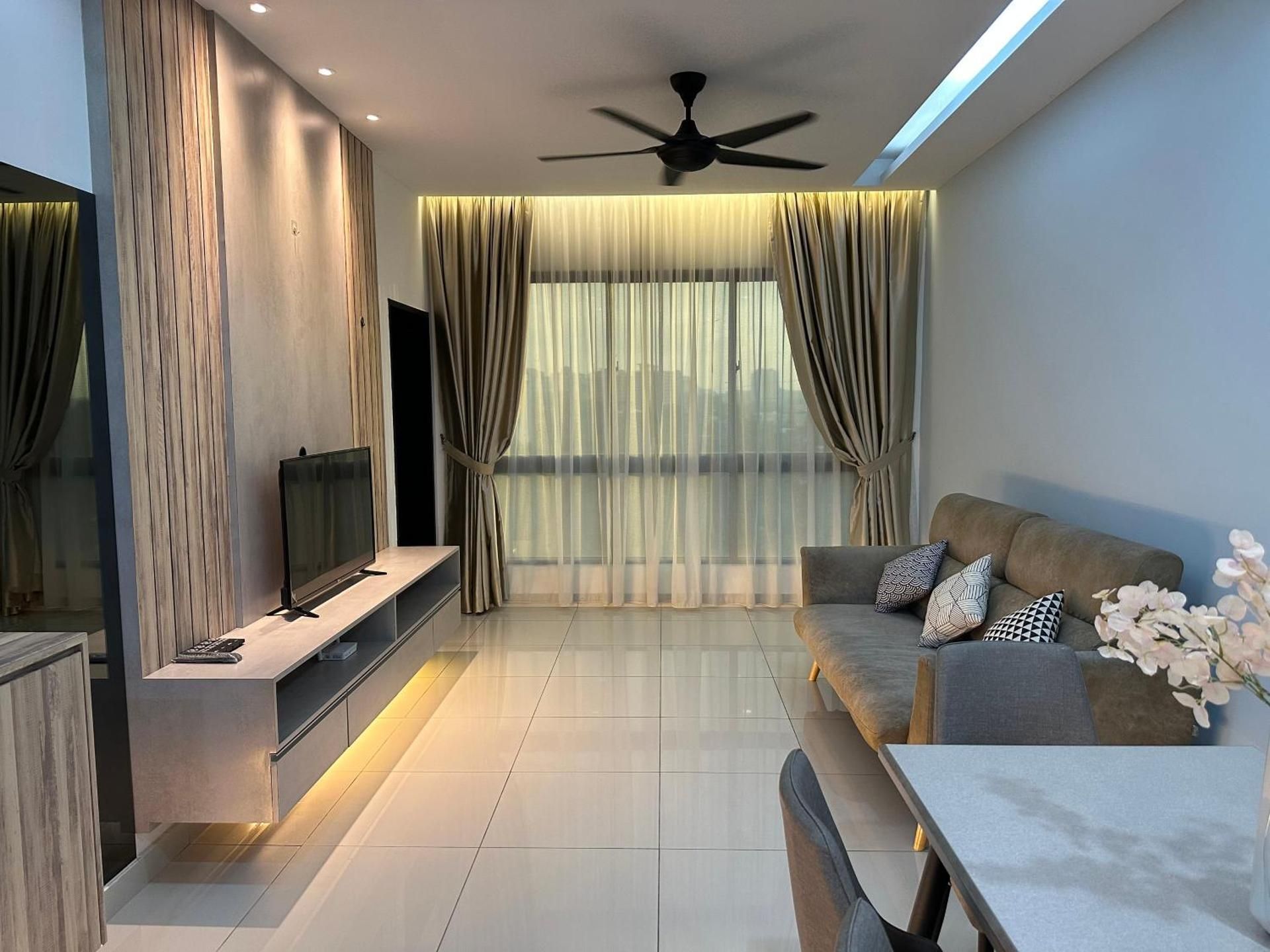 Three-Bedroom Apartment with View