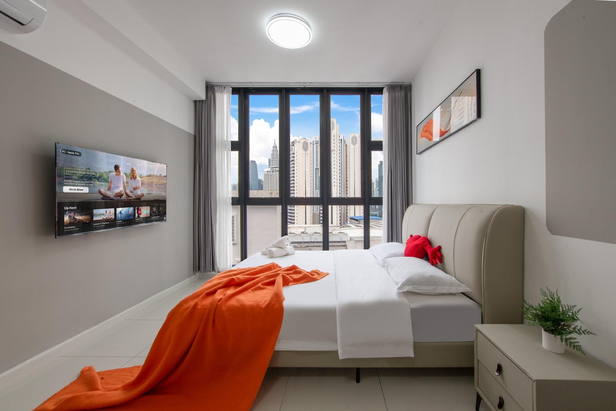 City View - Two Bedroom Two Bathroom Apartment