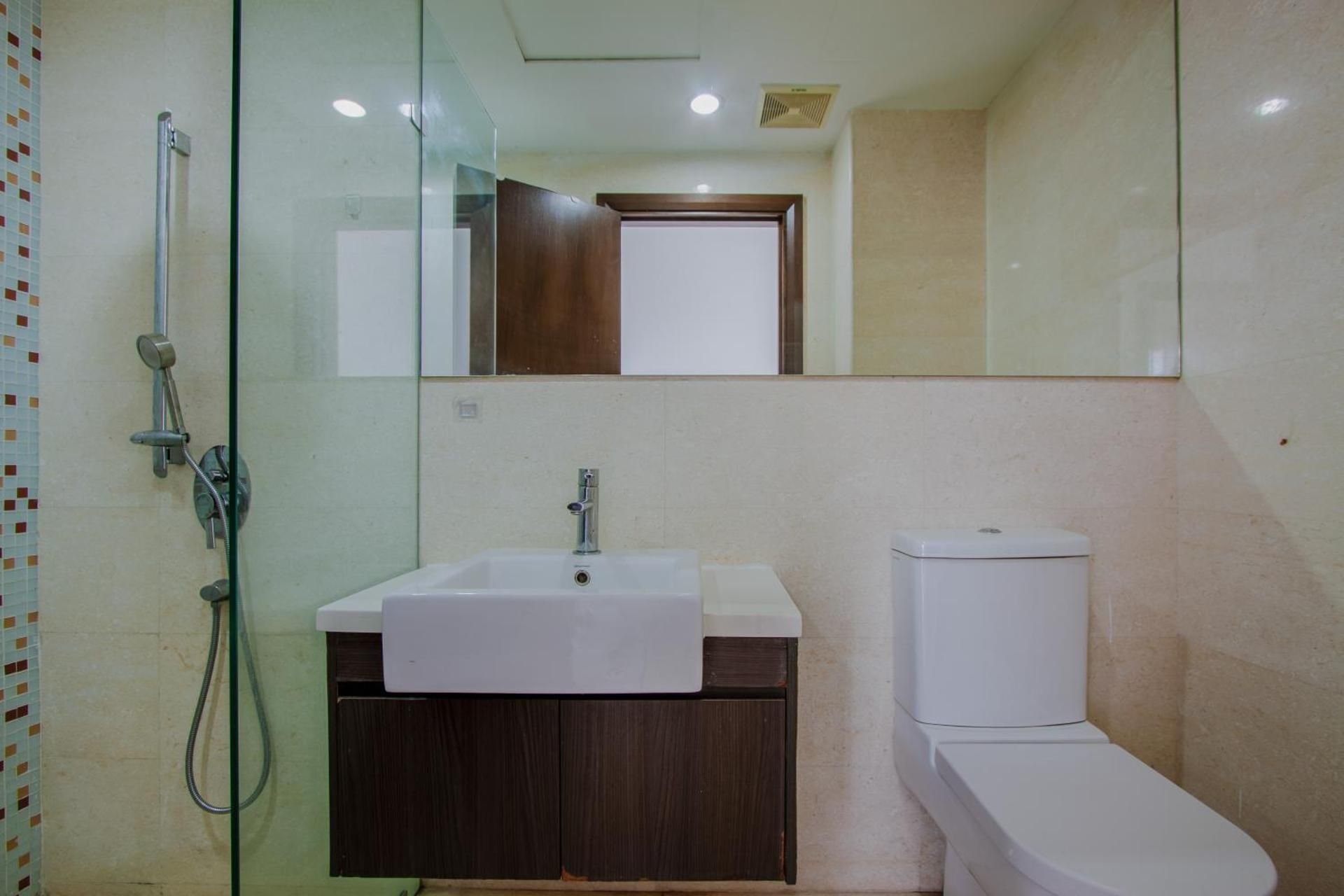 Three-Bedroom Premium Apartment with Balcony