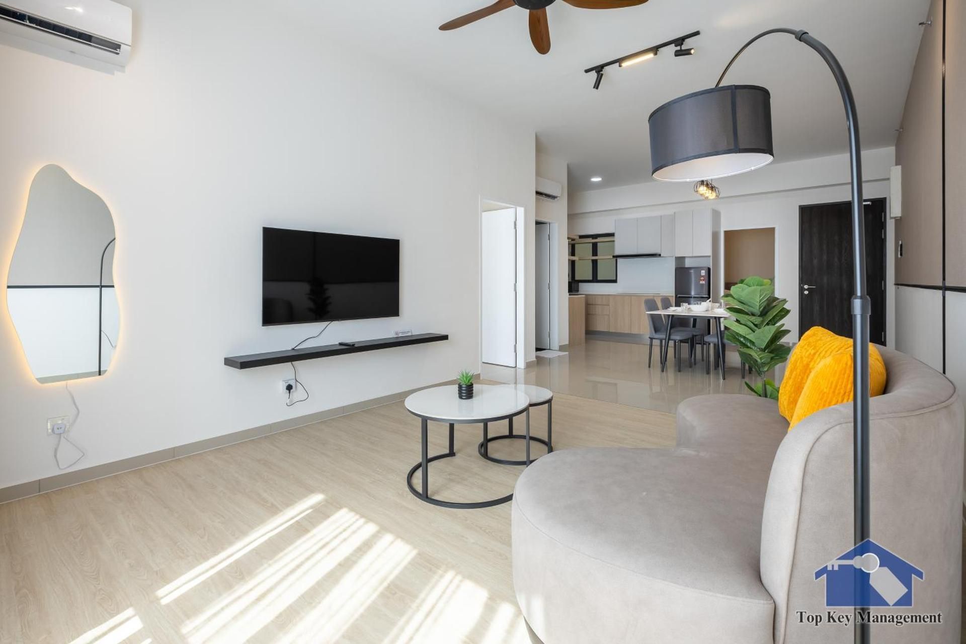 Two-Bedroom Apartment with City View