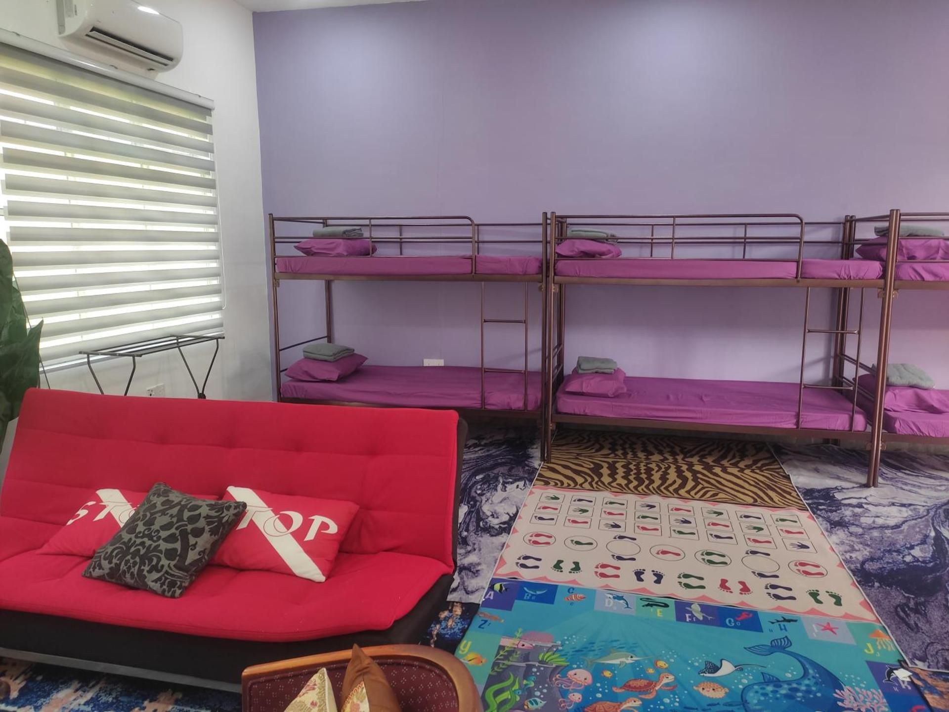 6-Bed Mixed Dormitory Room