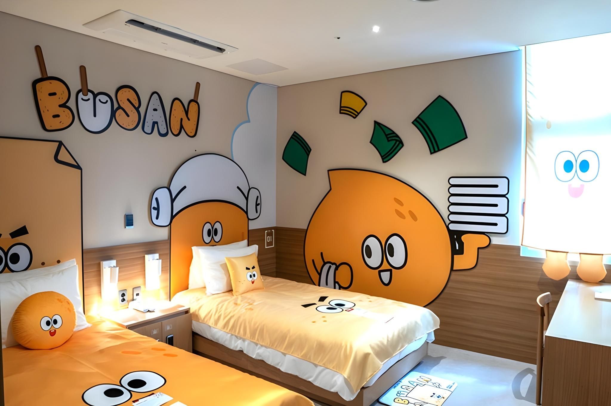 Share Concept Twin - Waggle Waggle Fish Cake Soup Room