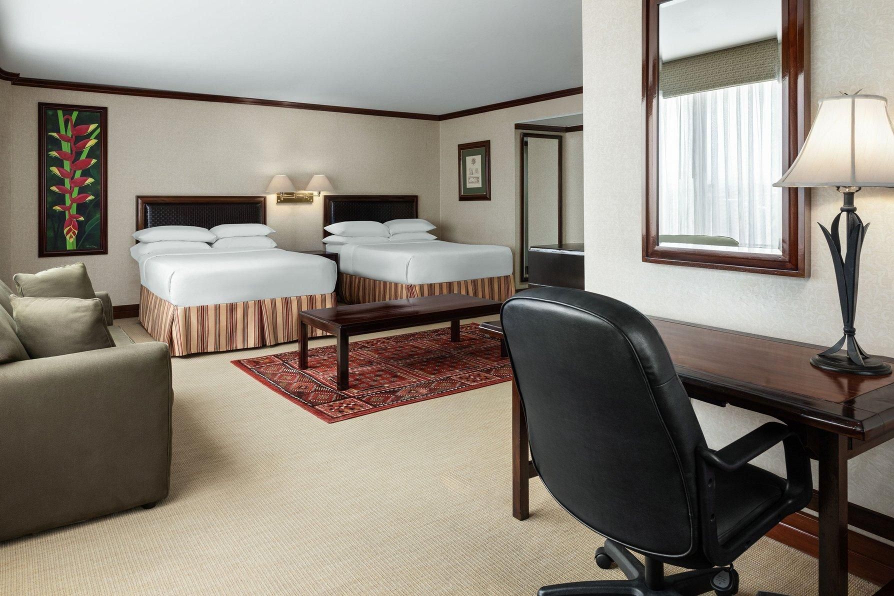 Junior Suite, 2 Double, Sofa Bed, City View