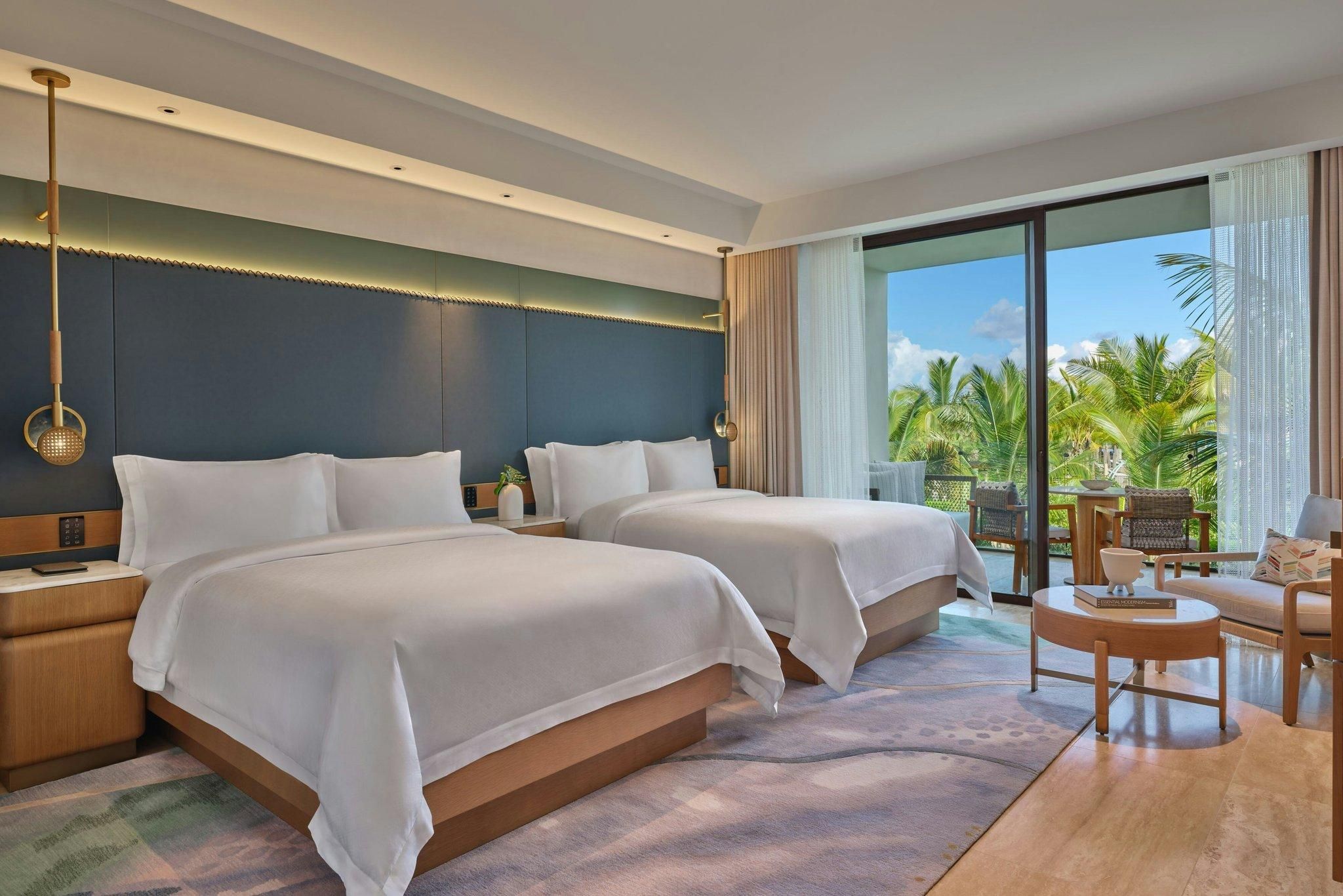 Deluxe, Guest Room, 2 Queen, Partial Ocean View, Balcony