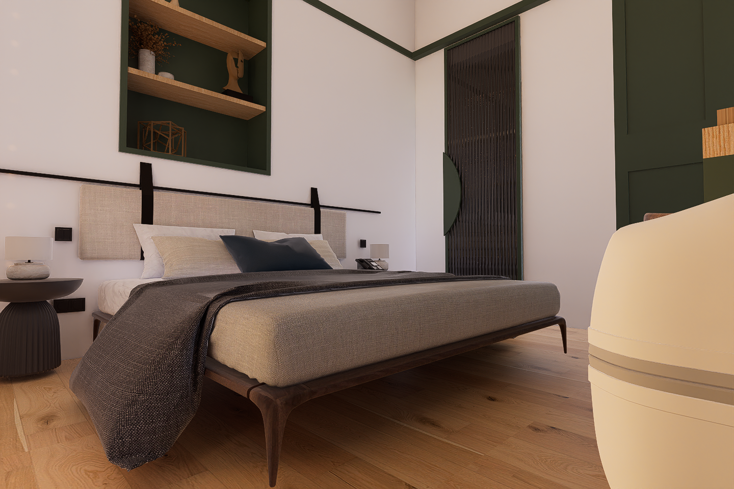 Kentrikon 1924 Boutique Hotel, Paphos Old Town Deluxe Double Room with Balcony