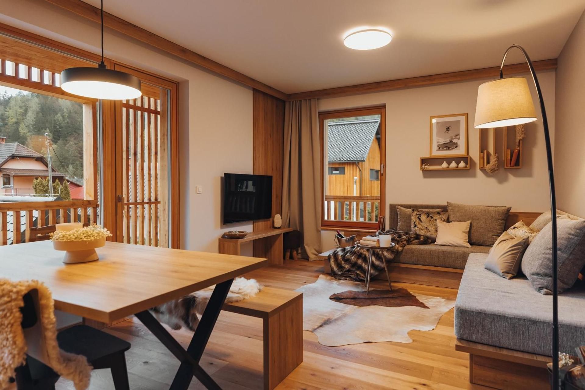 Two-Bedroom Apartment with Balcony