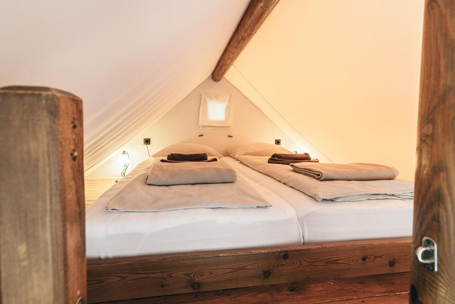 Special Offer - Glamping Tent with Outdoor Wooden Bath and Spring Package