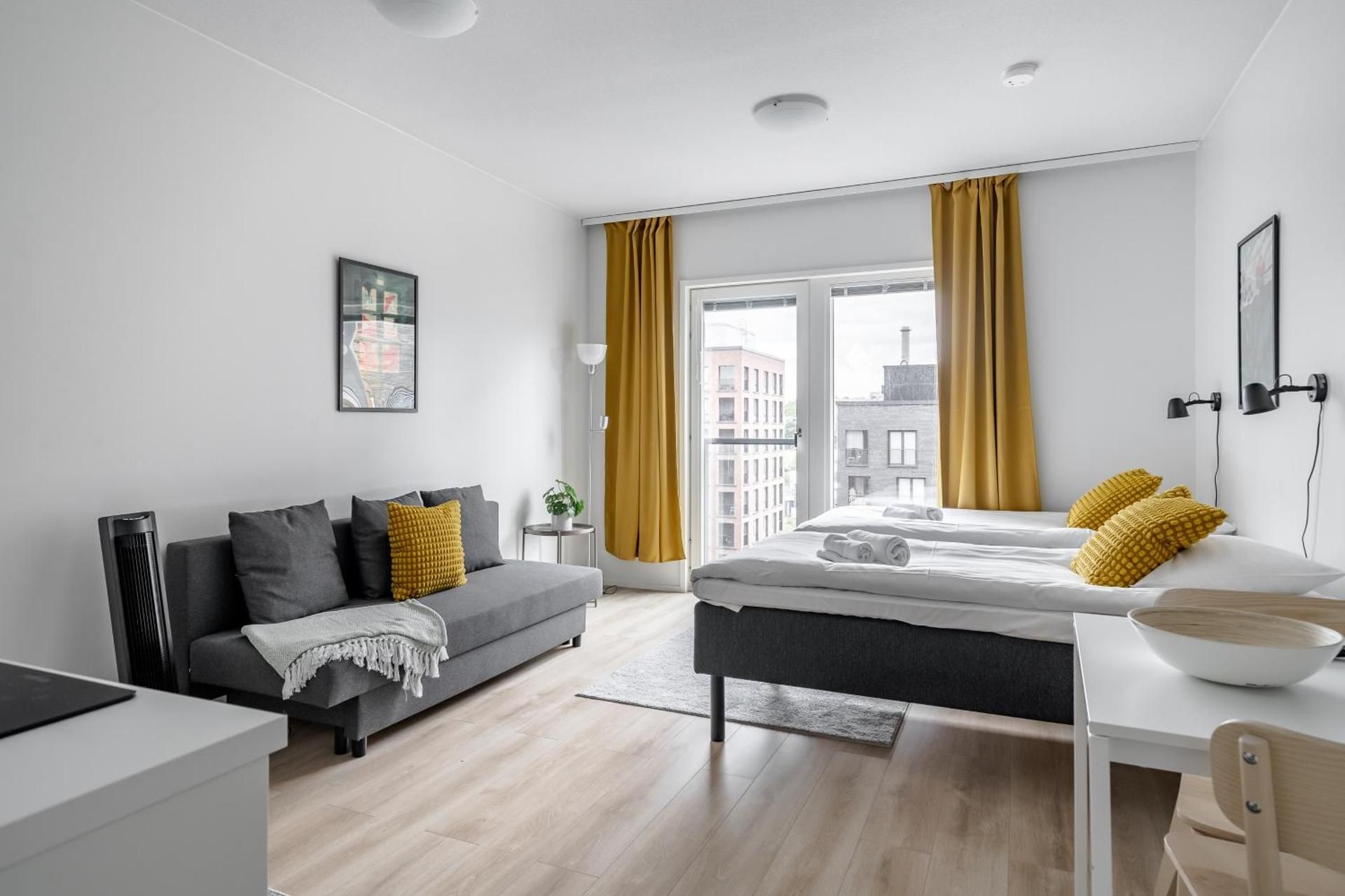 Hiisi Homes Turku Herttuankulma Studio with Sofa Bed