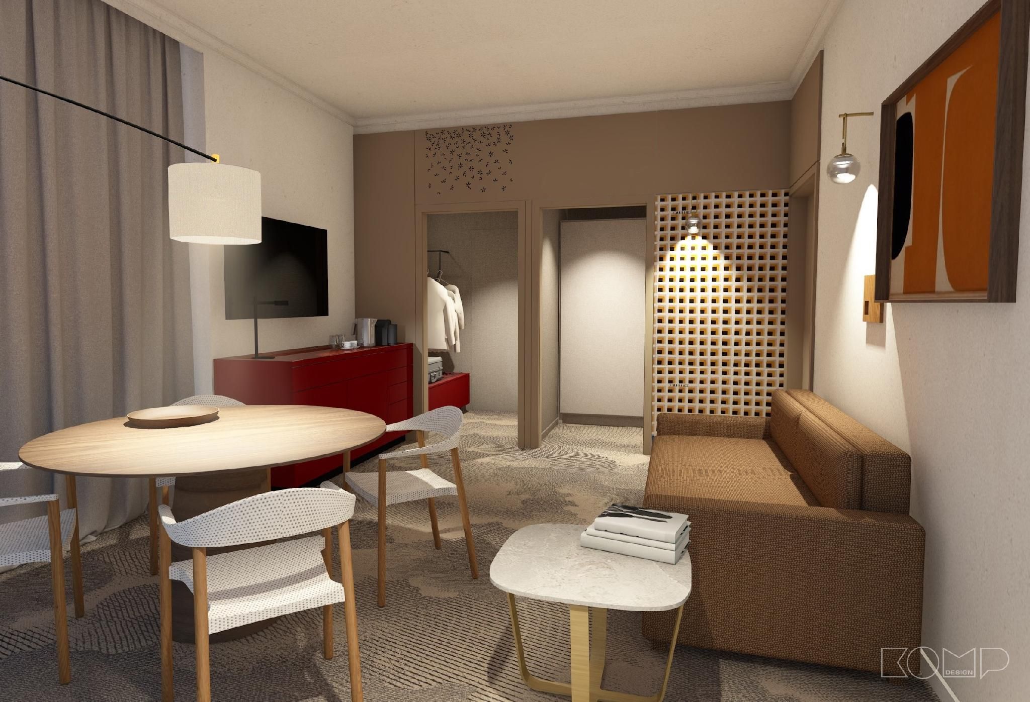 Hotel Lycium Debrecen - Handwritten Collection One Bedroom Suite With One Double Bed And A Pull-Out Sofa 3