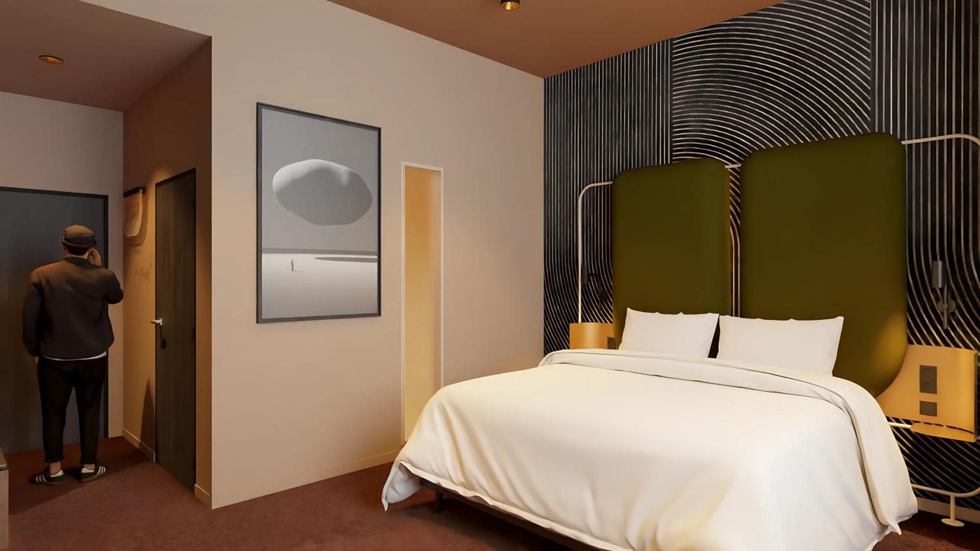 Superior Room with One Double Bed - Accessible