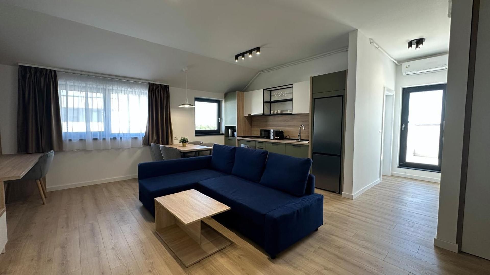 One-Bedroom Apartment with Terrace