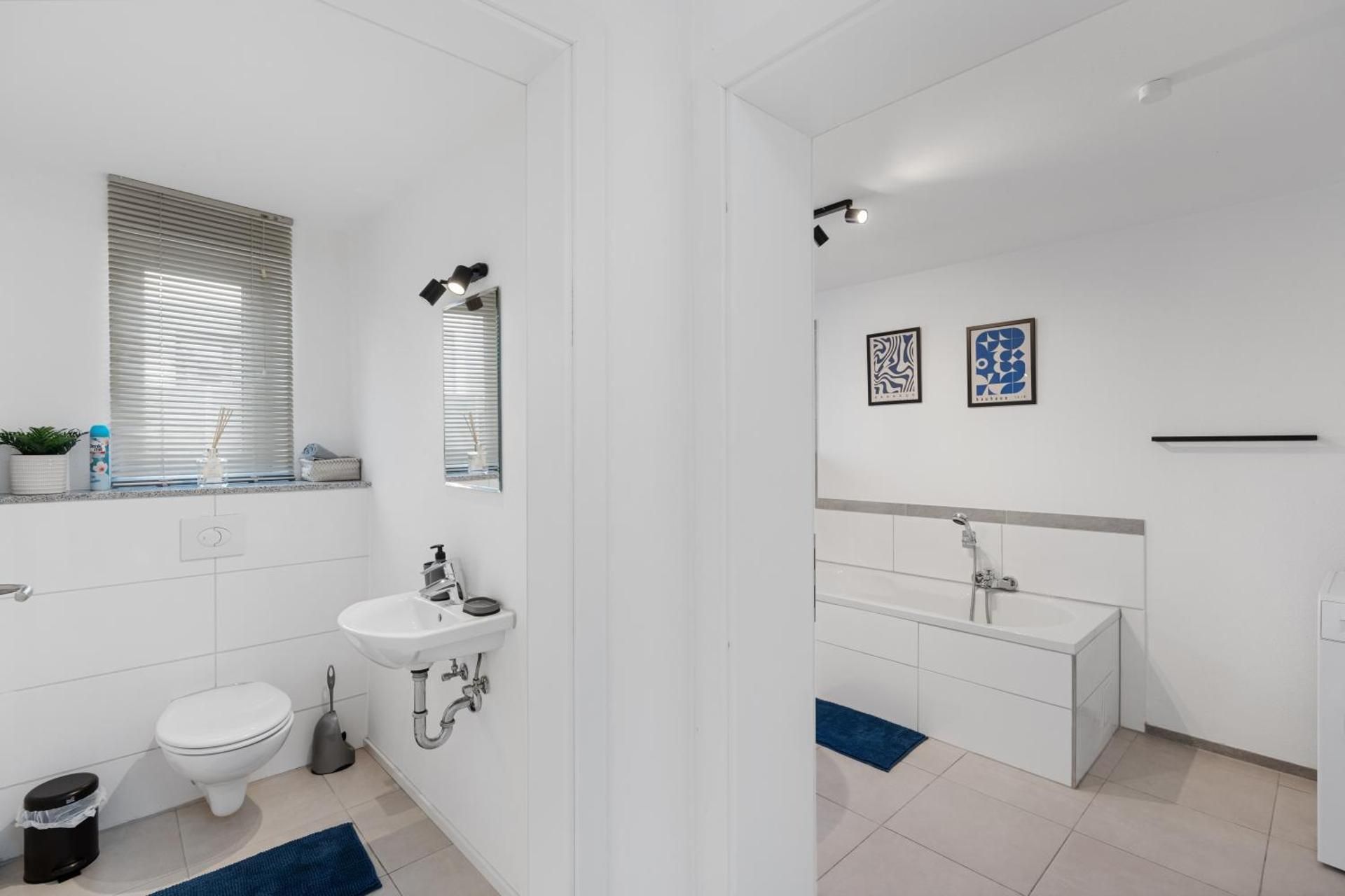 Two-Bedroom Apartment with Balcony