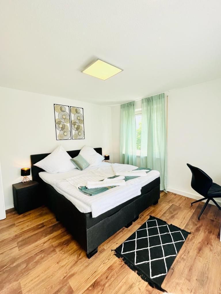 Deluxe Two-Bedroom Apartment with Garden View