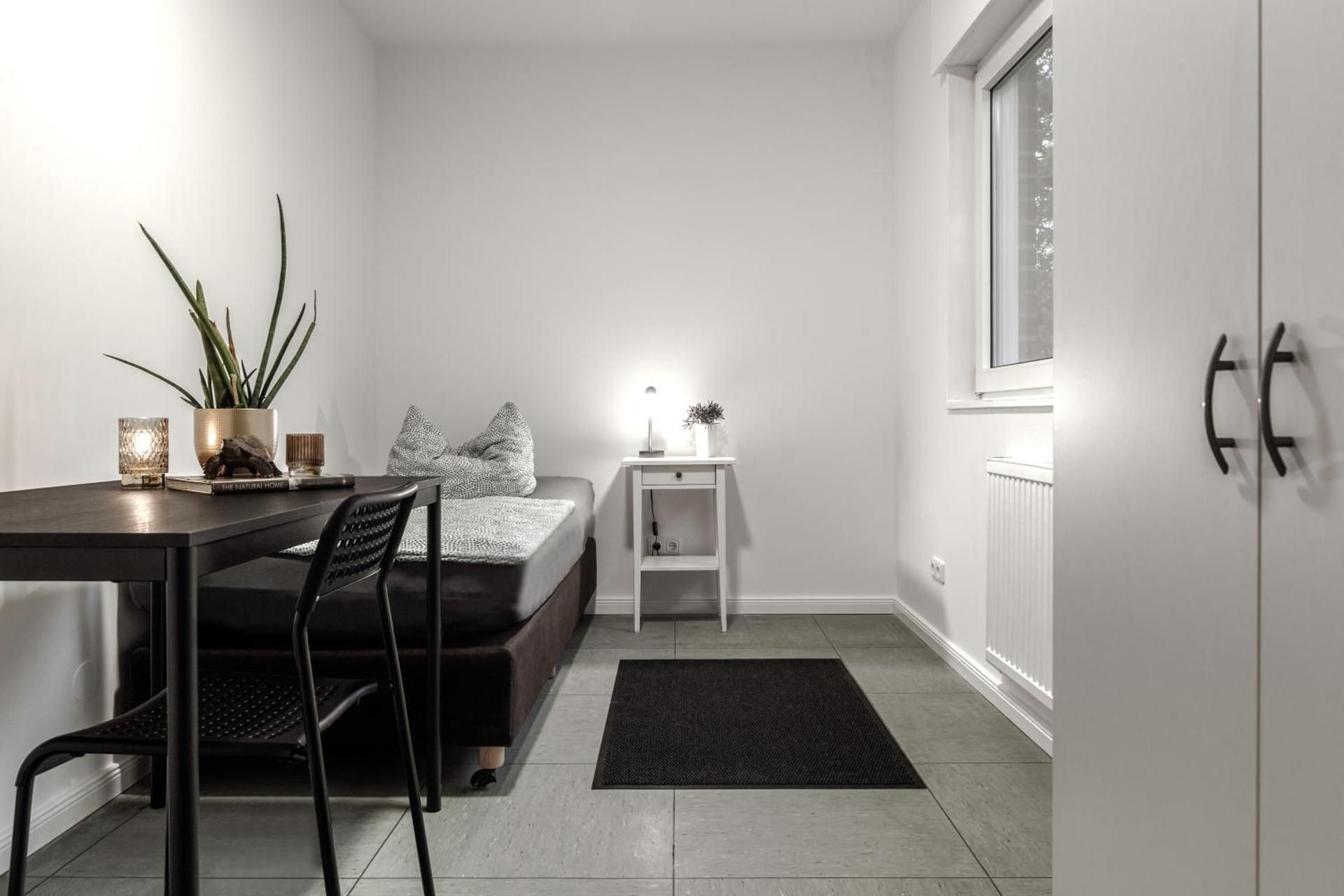Single Room with Shared Shower and Toilet
