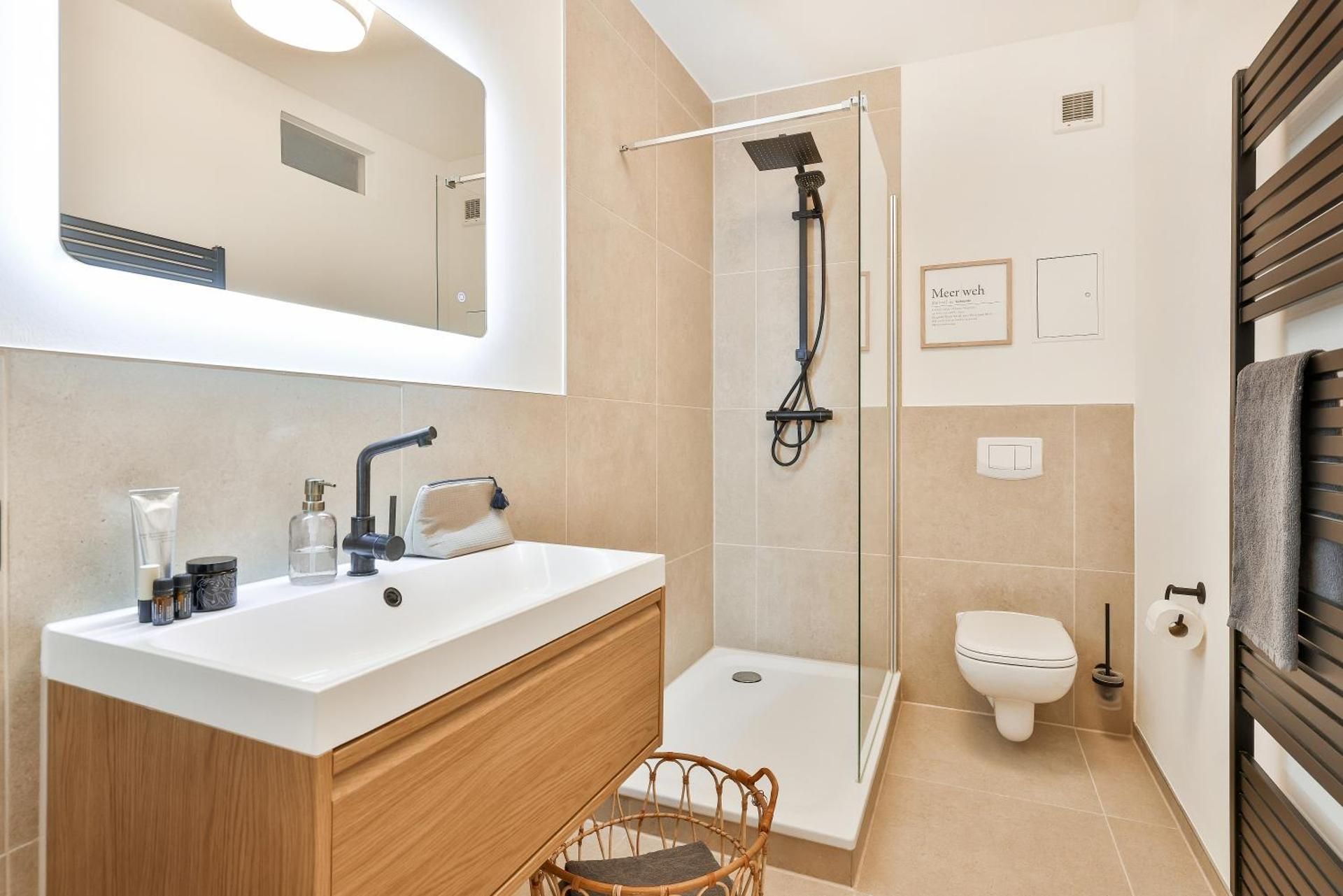 Two-Bedroom Apartment with Balcony