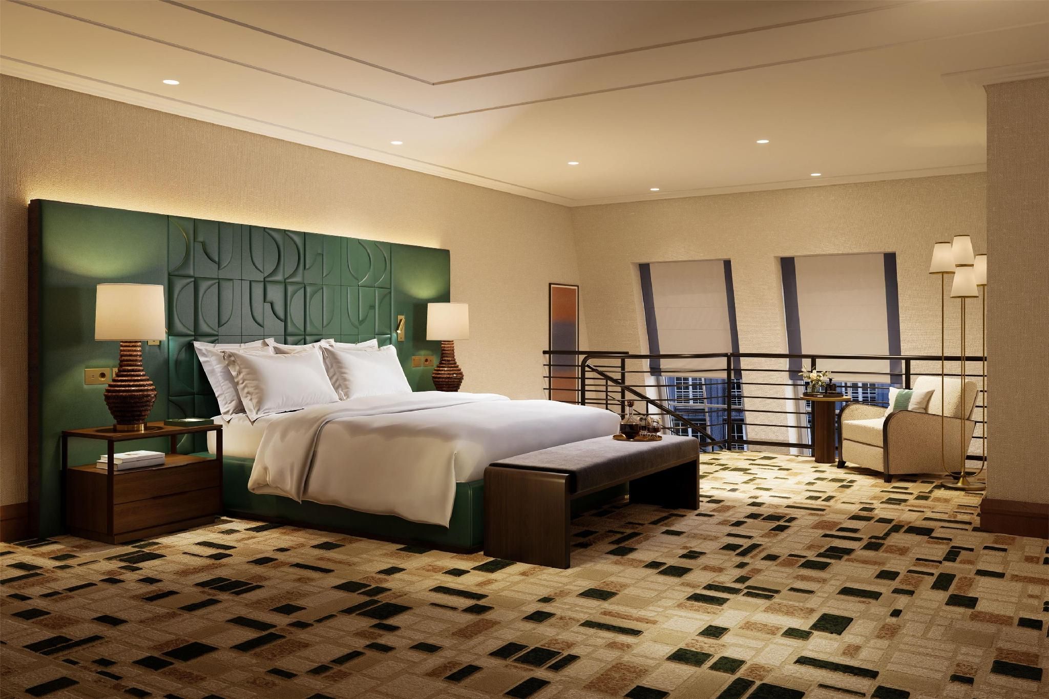 King Two Bedroom Duplex Suite