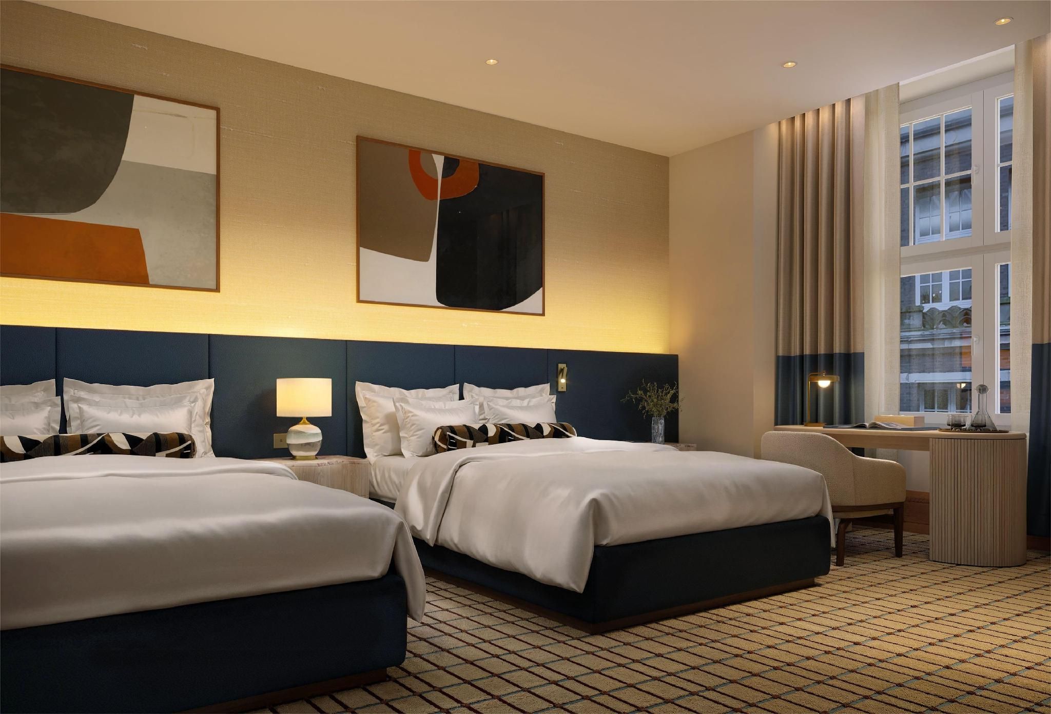 Two Queen Beds one Bedroom Suite