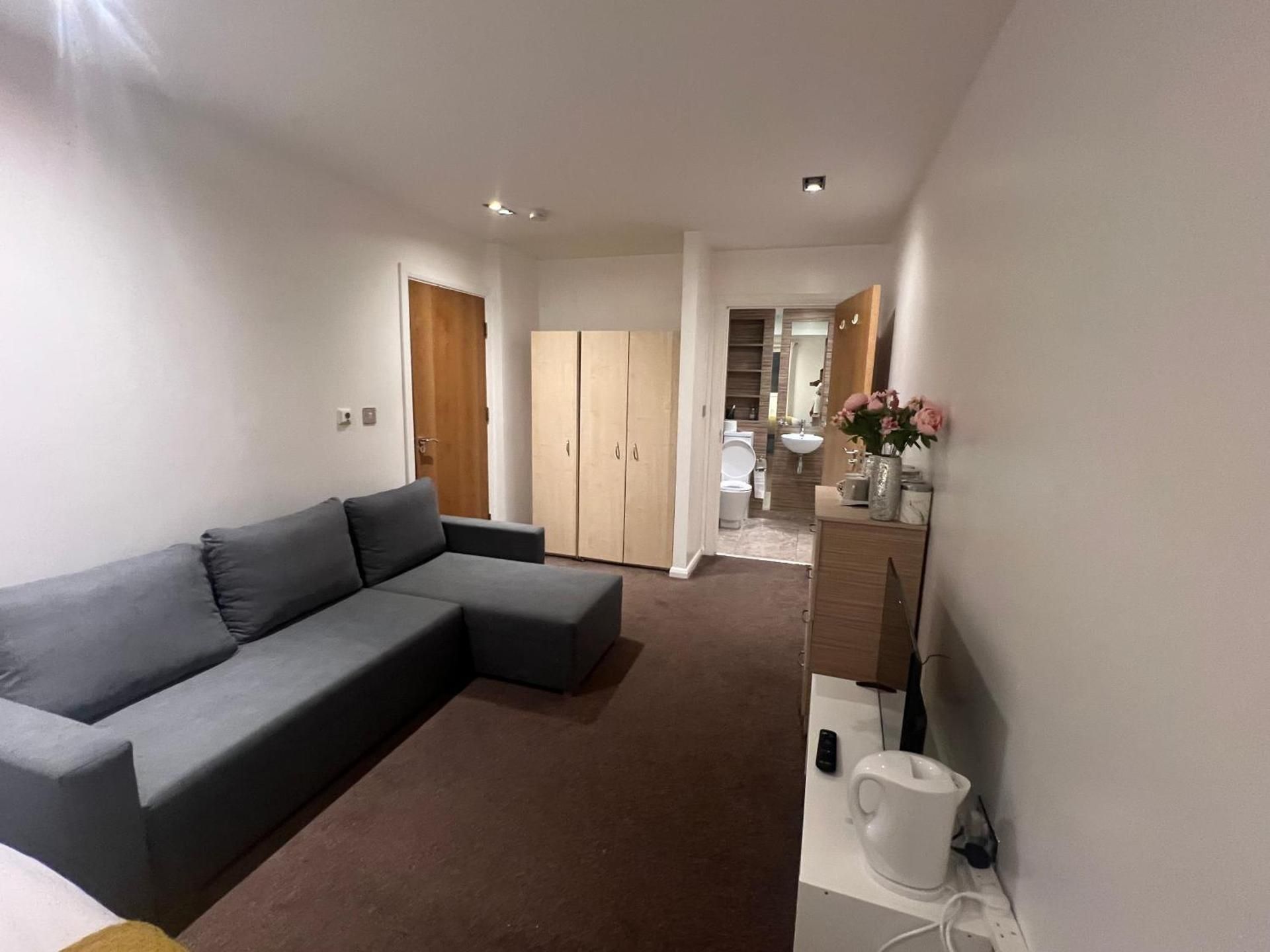 Family Room with Bathroom
