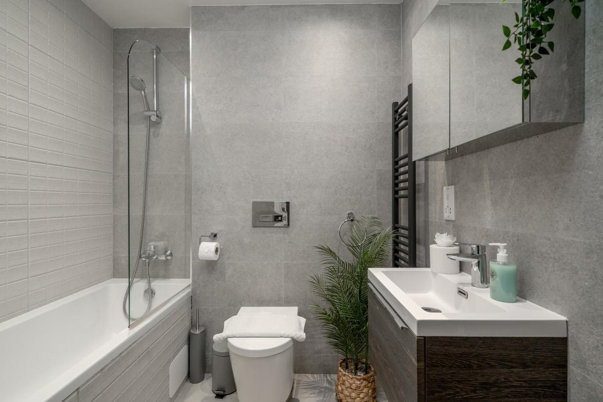 Three-Bedroom Premium Apartment with Balcony
