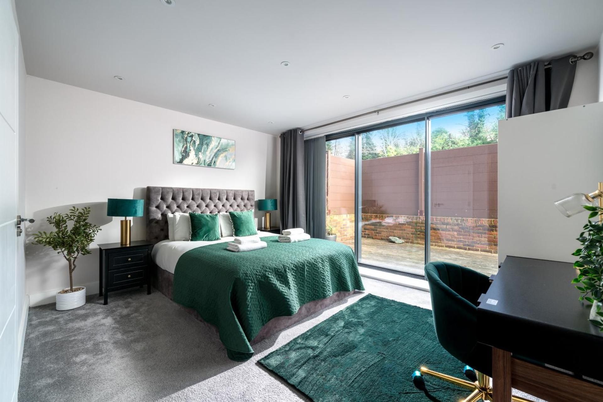 Three-Bedroom Premium Apartment with Balcony