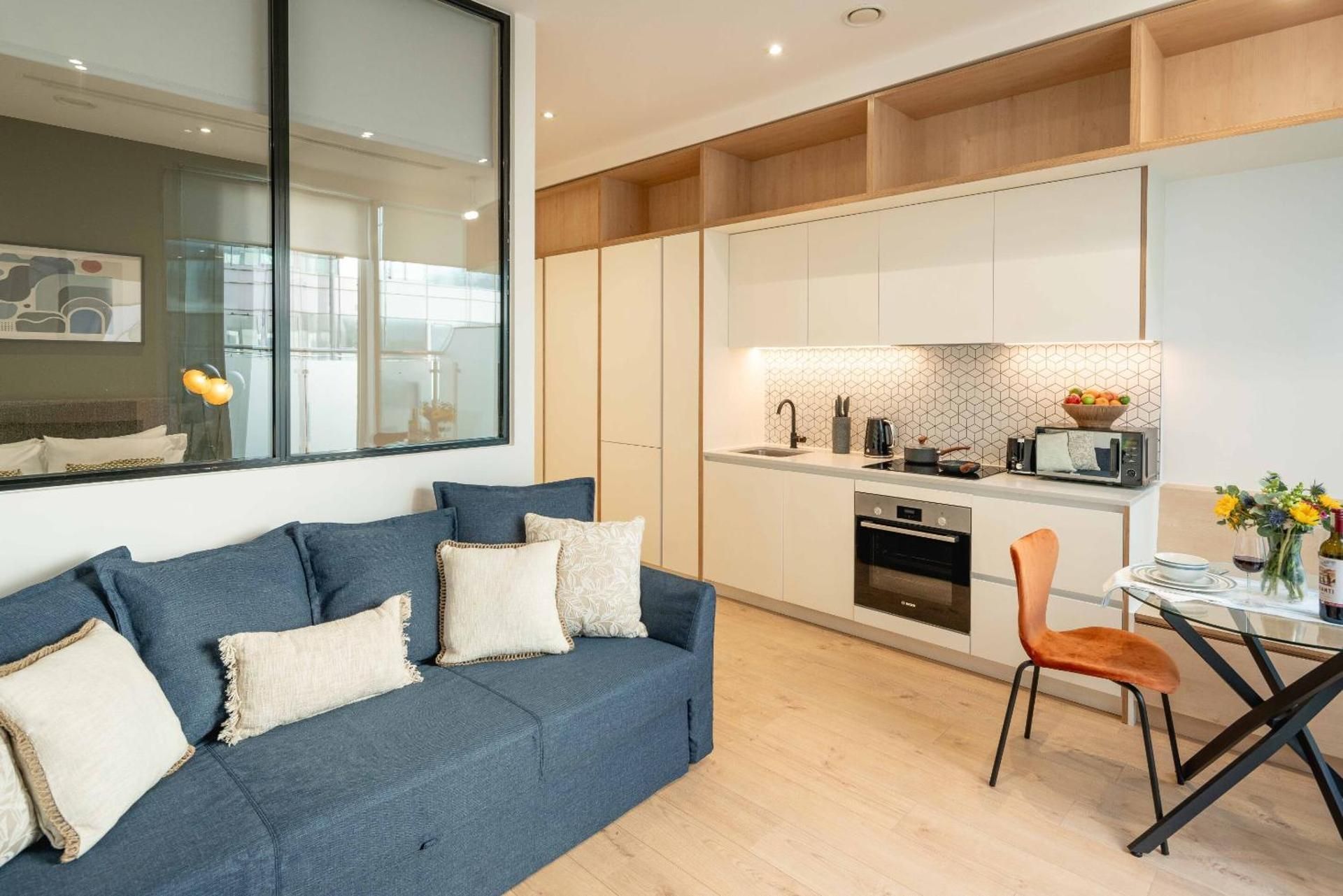 One-Bedroom Apartment with Terrace
