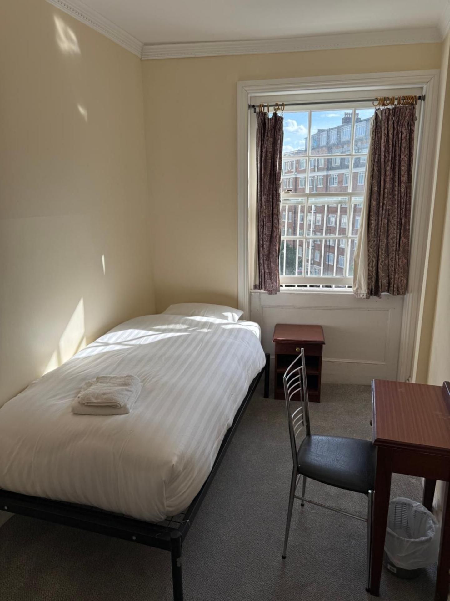 Single Room with Shared External Toilet