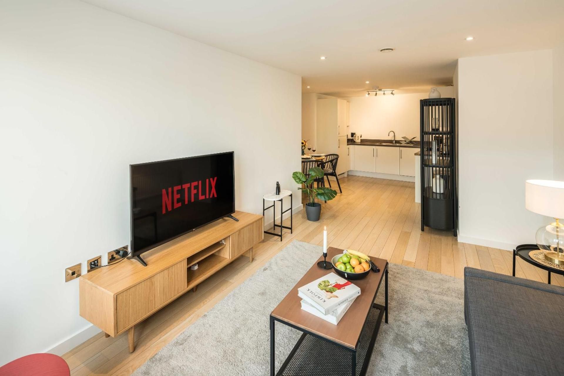 Deluxe Two-Bedroom Apartment with Garden View