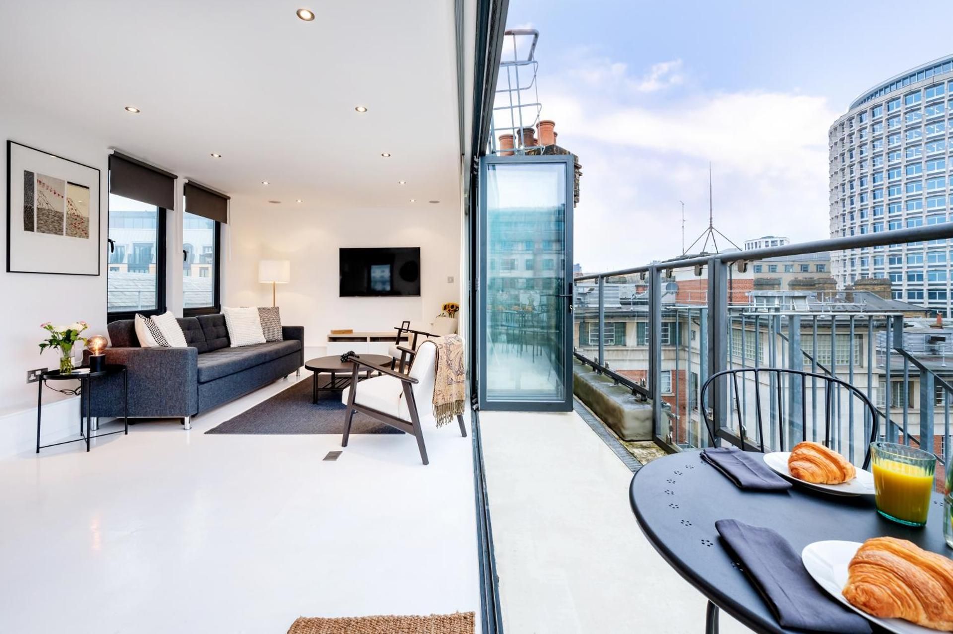Three-Bedroom Premium Apartment with Balcony