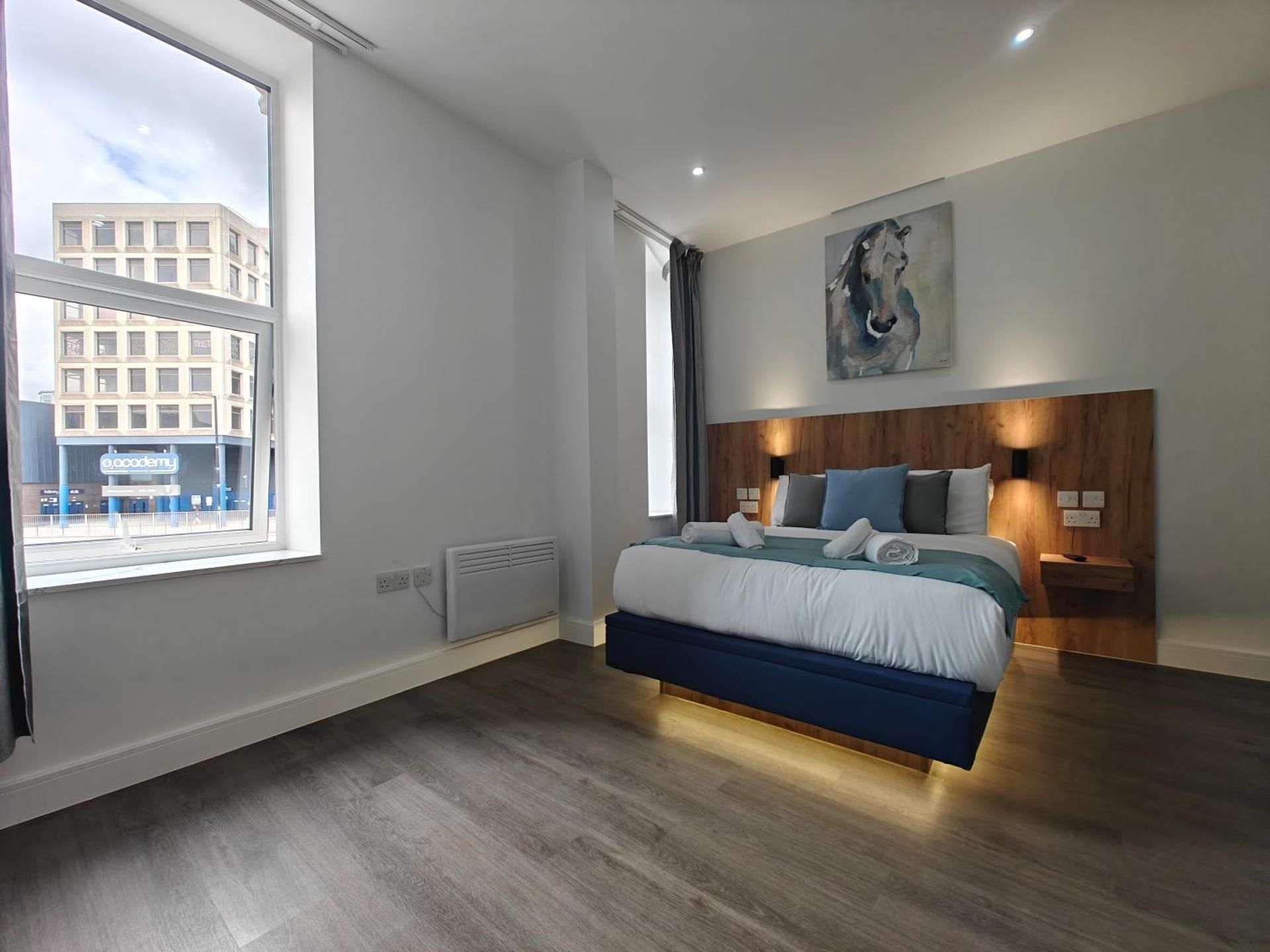 Studio Apartment with One Double Bed