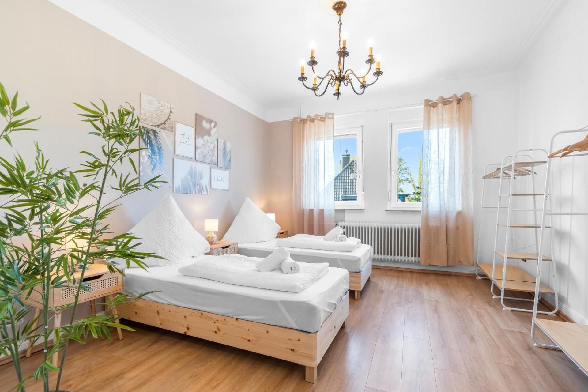 Two-Bedroom Apartment with Balcony