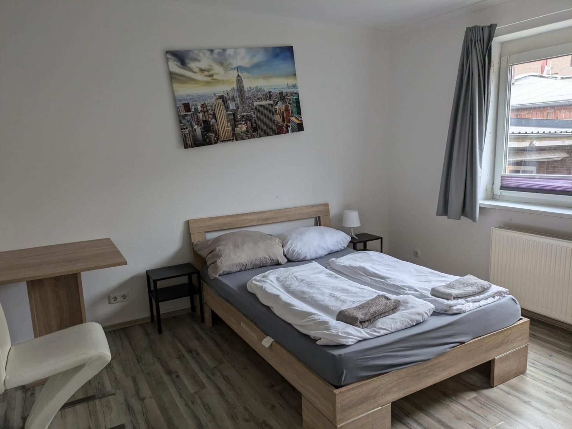 Three-Bedroom Apartment with Balcony