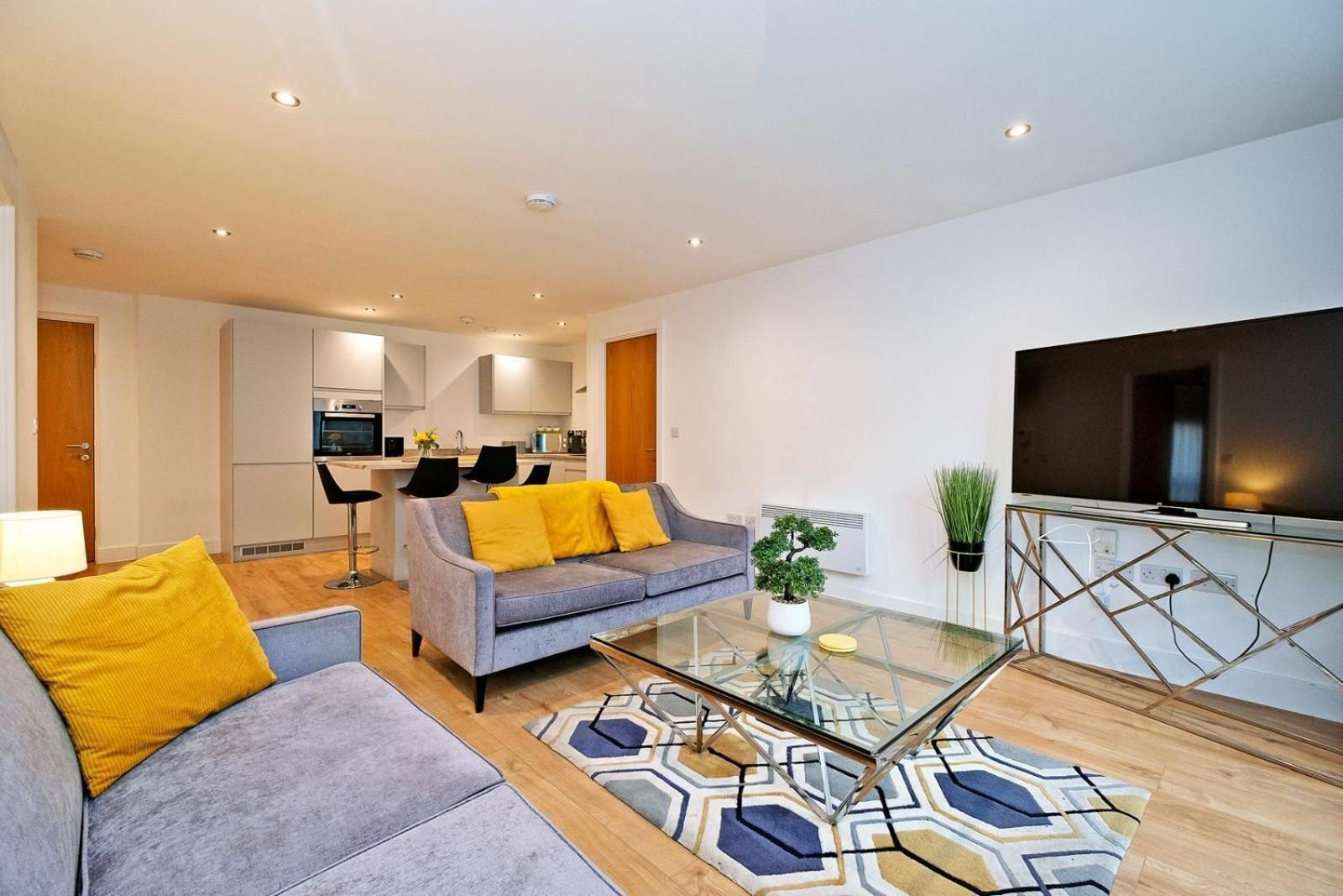 Two-Bedroom Apartment with Balcony