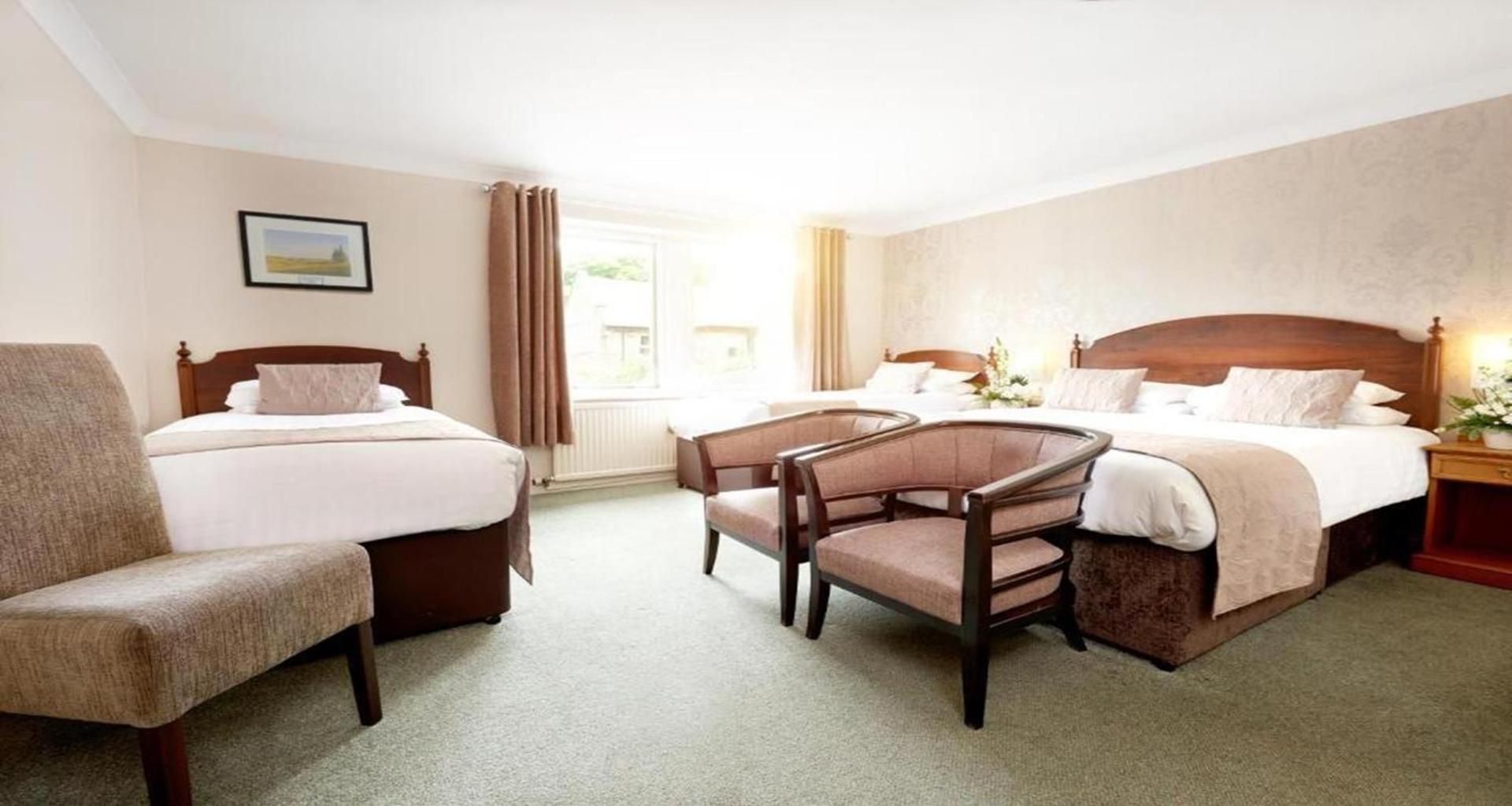 Family Room with Double and Single Beds