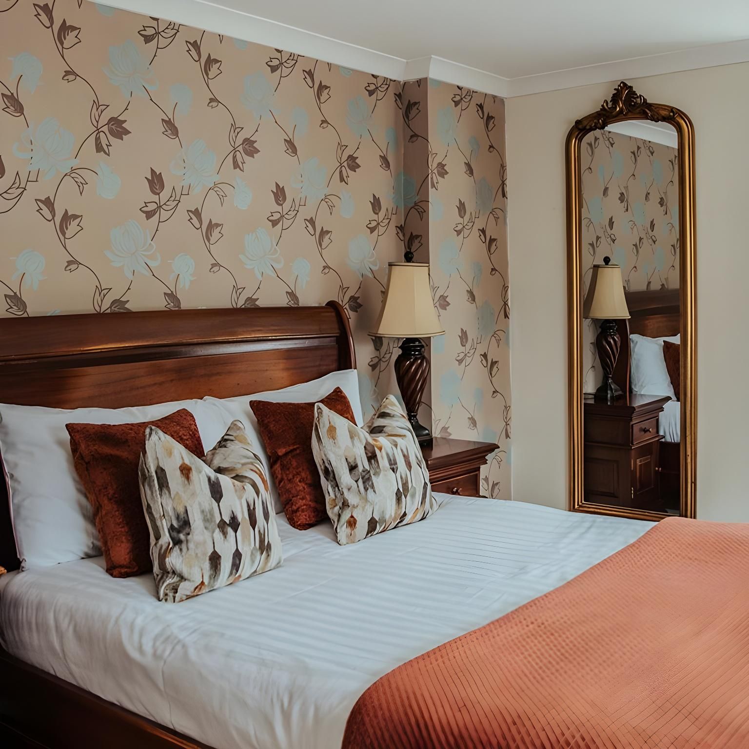 Budget Double Ensuite Street and Garden View