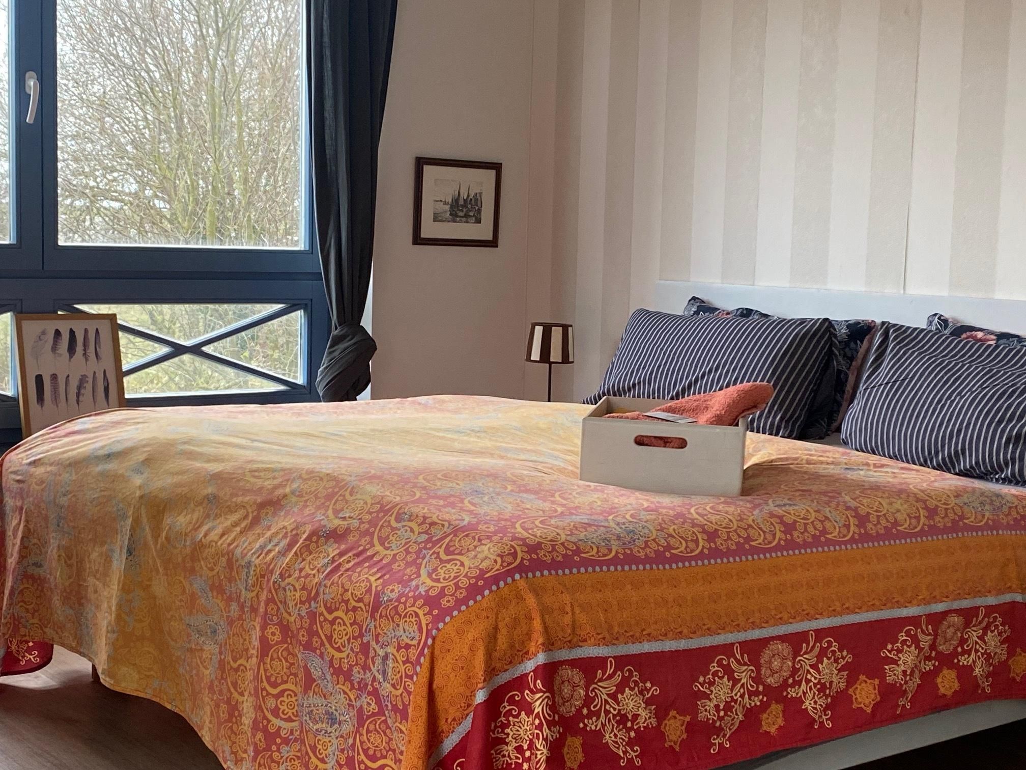 Doppelzimmer-Klassisch-Gemeinsames Badezimmer-Gartenblick-Einklang
