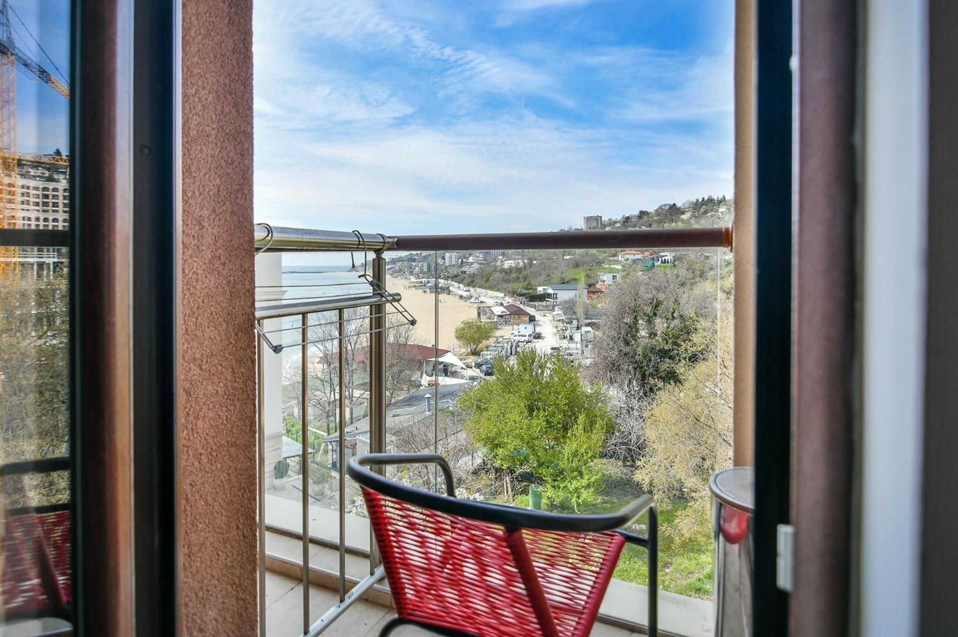 Studio with Balcony