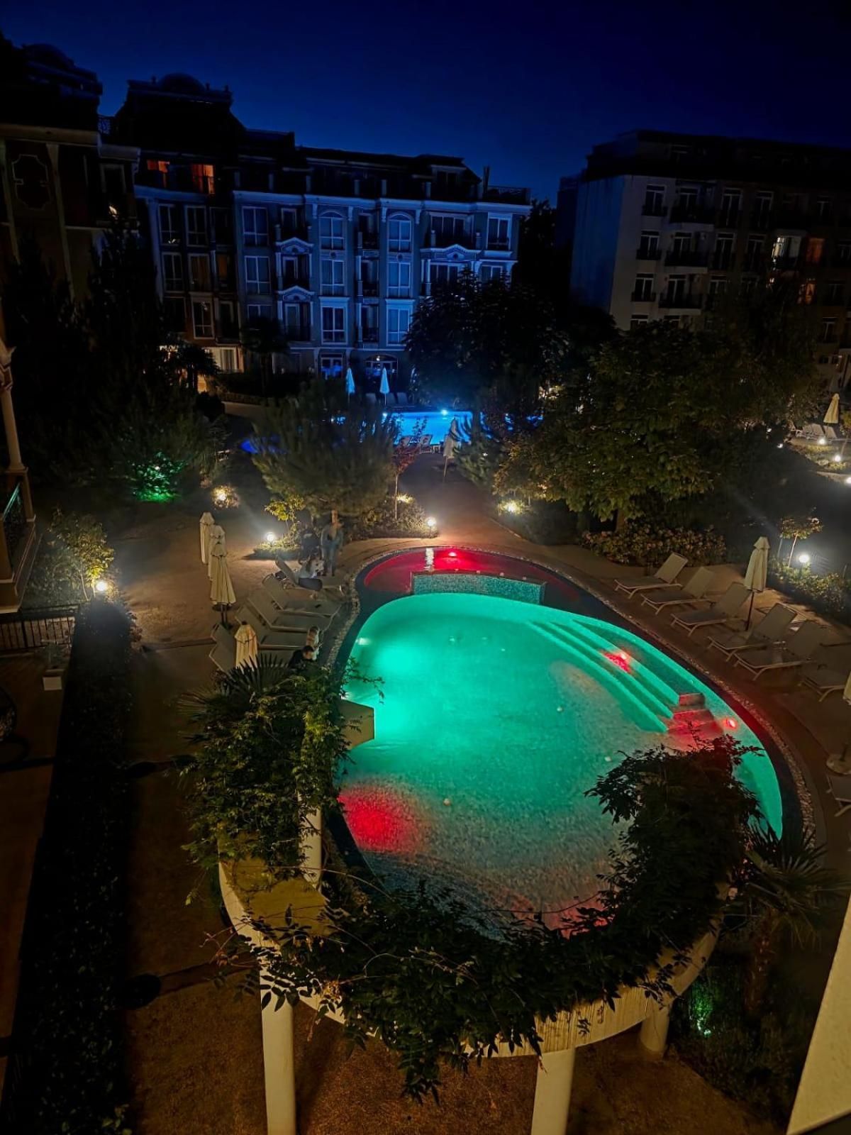 Studio with Pool View