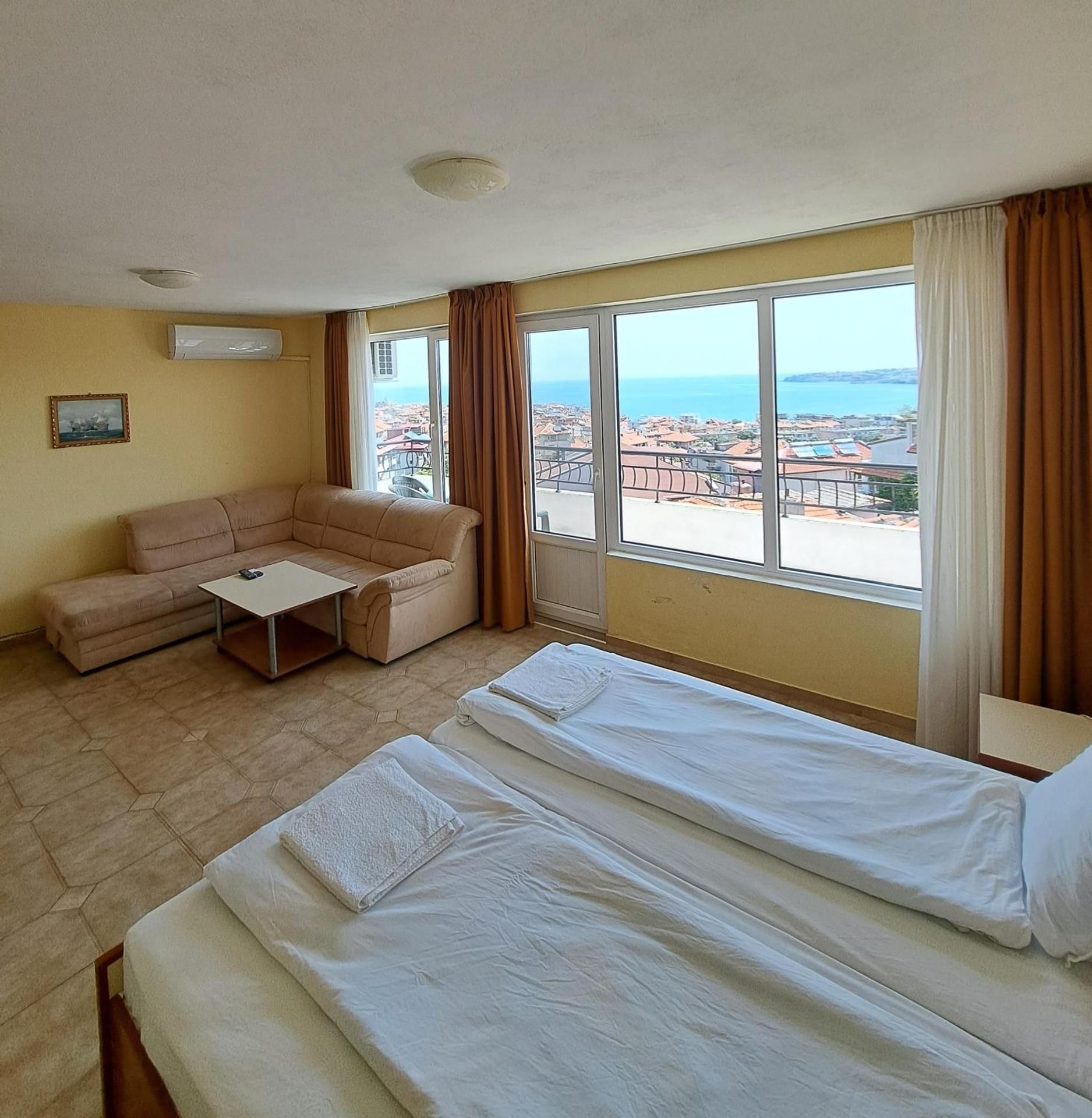 Twin Room with Sea View