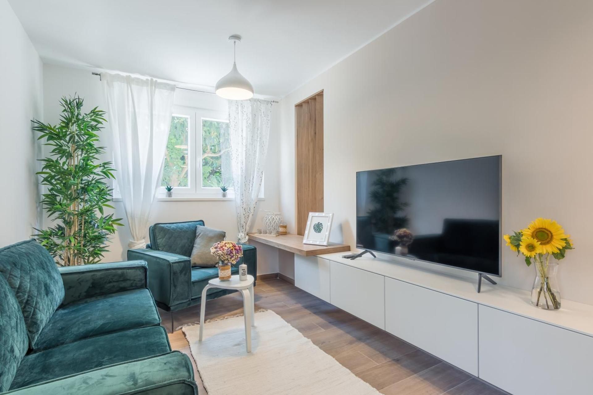 Deluxe One-Bedroom Apartment with City View