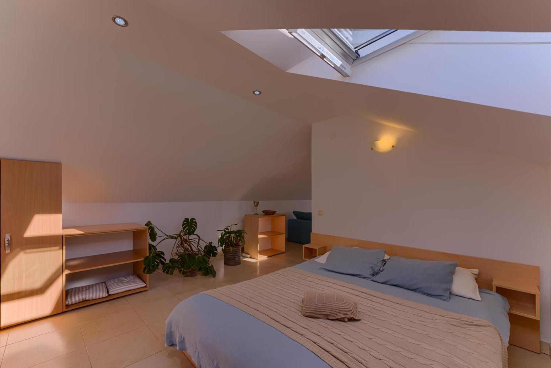 One-Bedroom Apartment with Balcony and Sea View